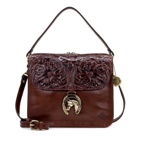 Patricia Nash Handbags - Patricia Nash Serres 10th Anniversary Top Handle/Crossbody Tolled Leather NWOT’s